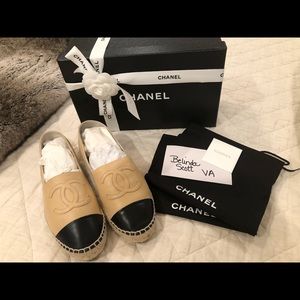 💯 Authentic CHANEL Espadrilles